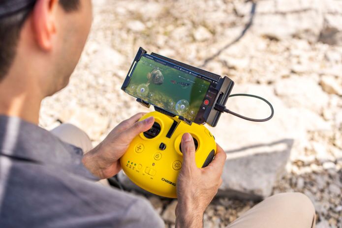 Chasing F1 Pro drone uses a 360 camera to show you where the fish are